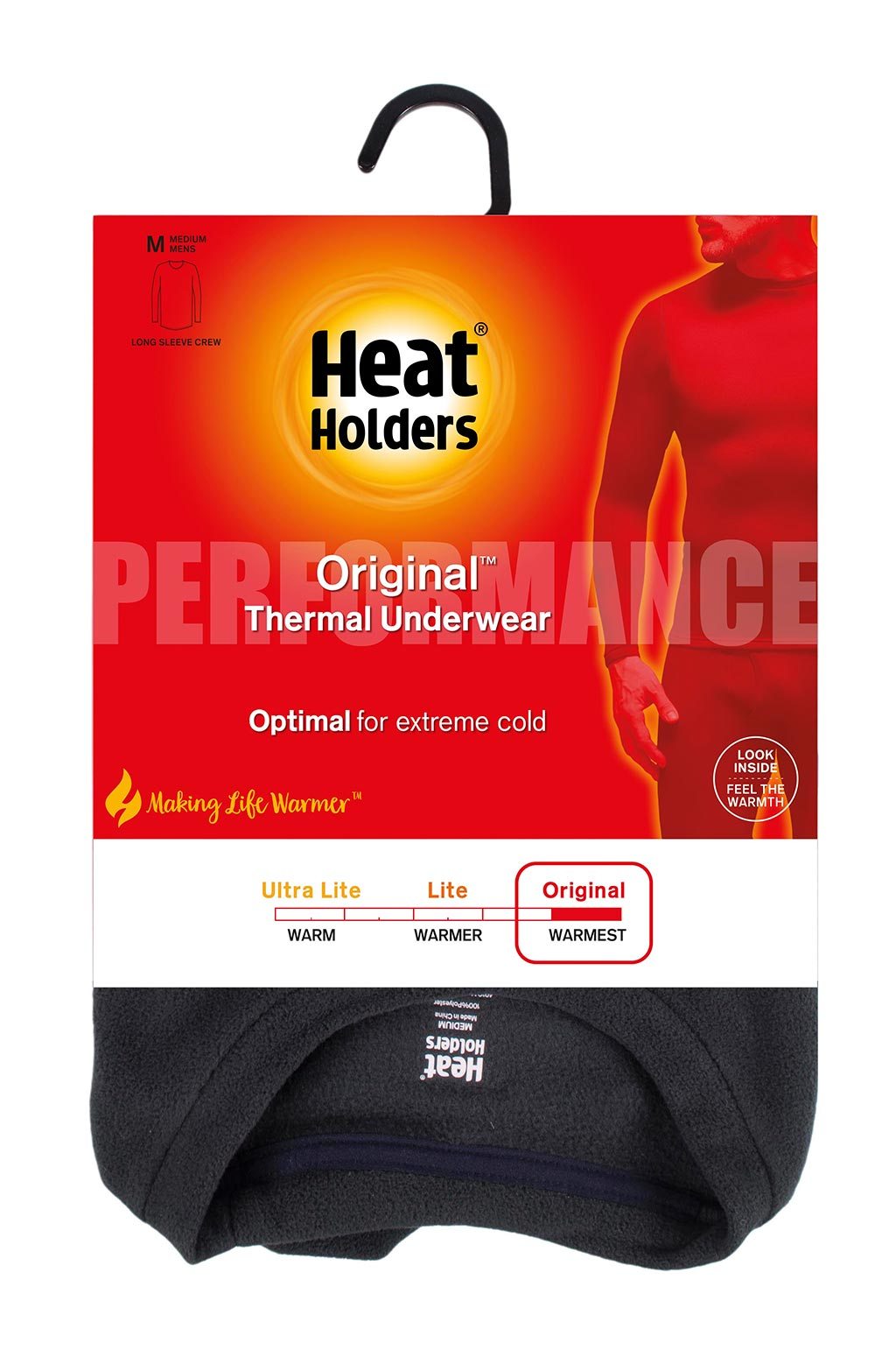 Heat Holders - Mens Winter Warm Thermal Underwear Short Sleeve