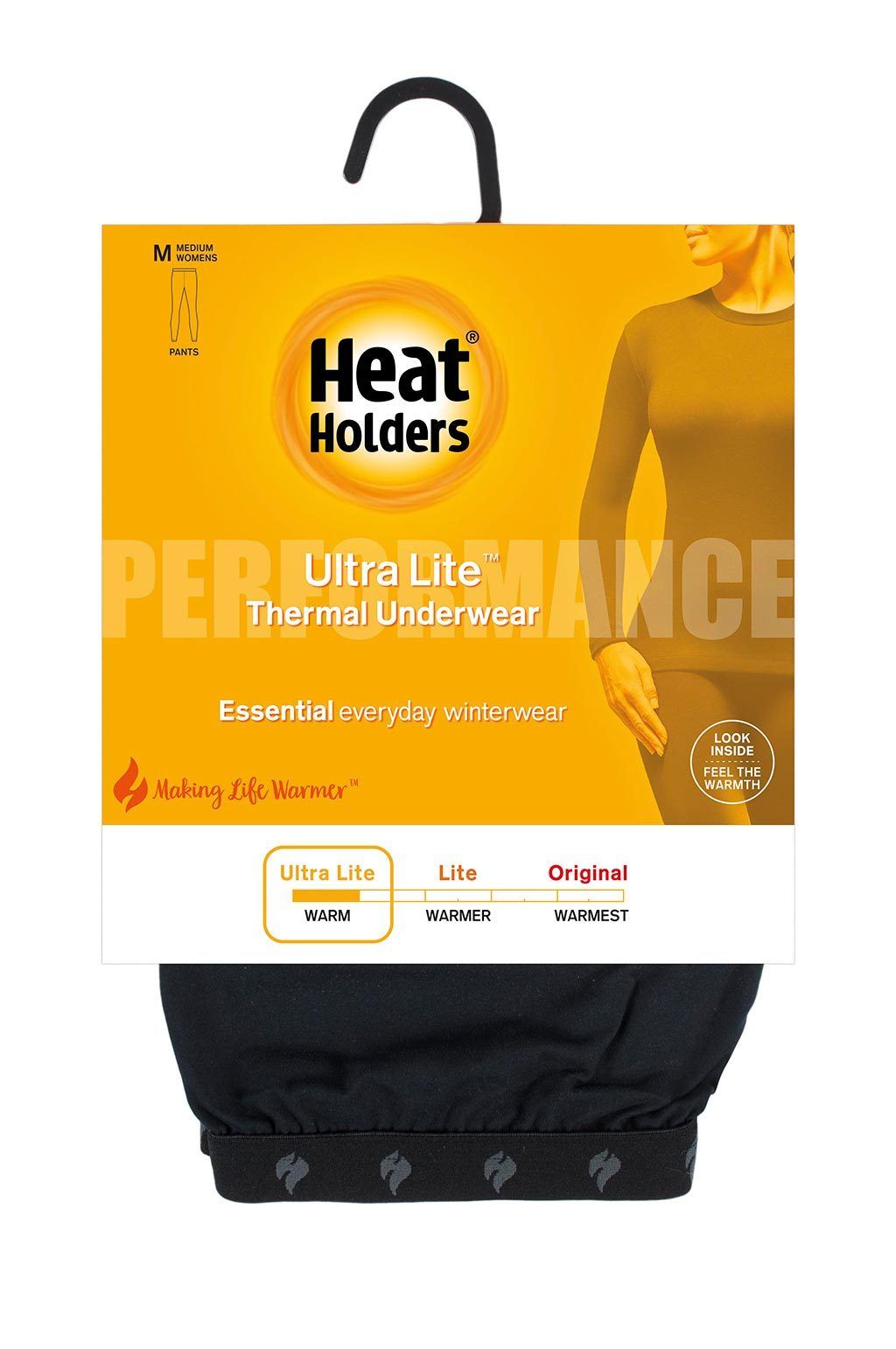 Heat Holders Women's Lite Kristy Thermal Pants Winter White L