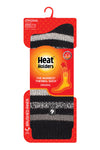 Heat Holders Brian Mens Original Stripe Crew Black - Pack