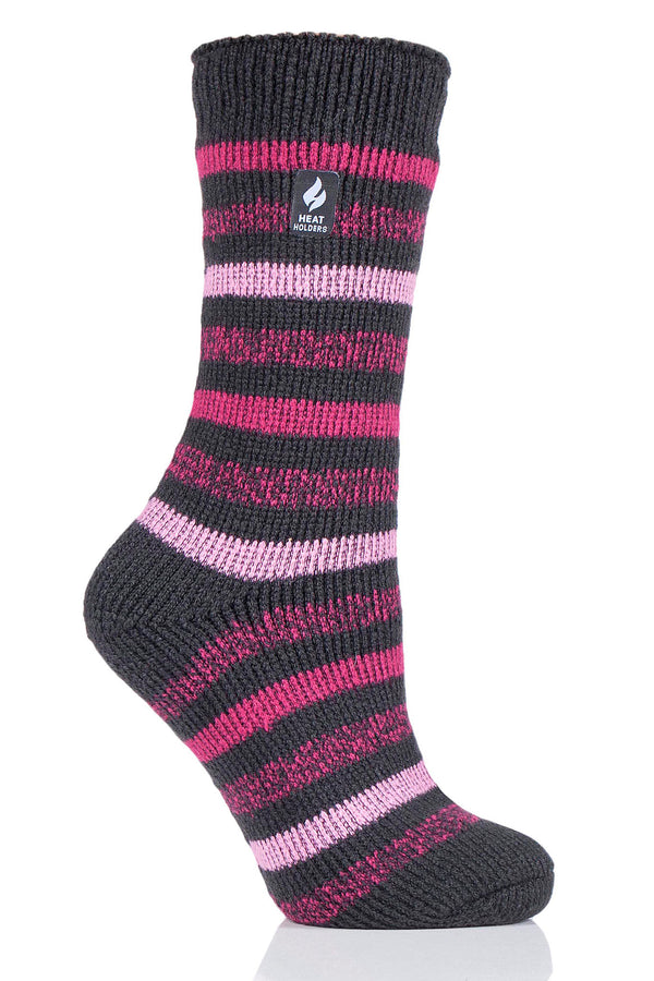 Ladies Original Lisbon Heel & Toe Socks - Denim – Heat Holders
