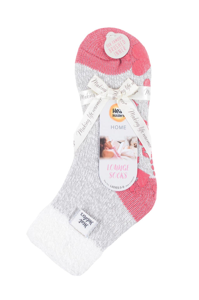 Women's Feather Top Lounge Socks Packaging