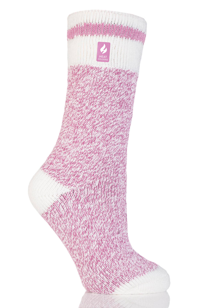Heat Holders Original Pink Thermal Socks 