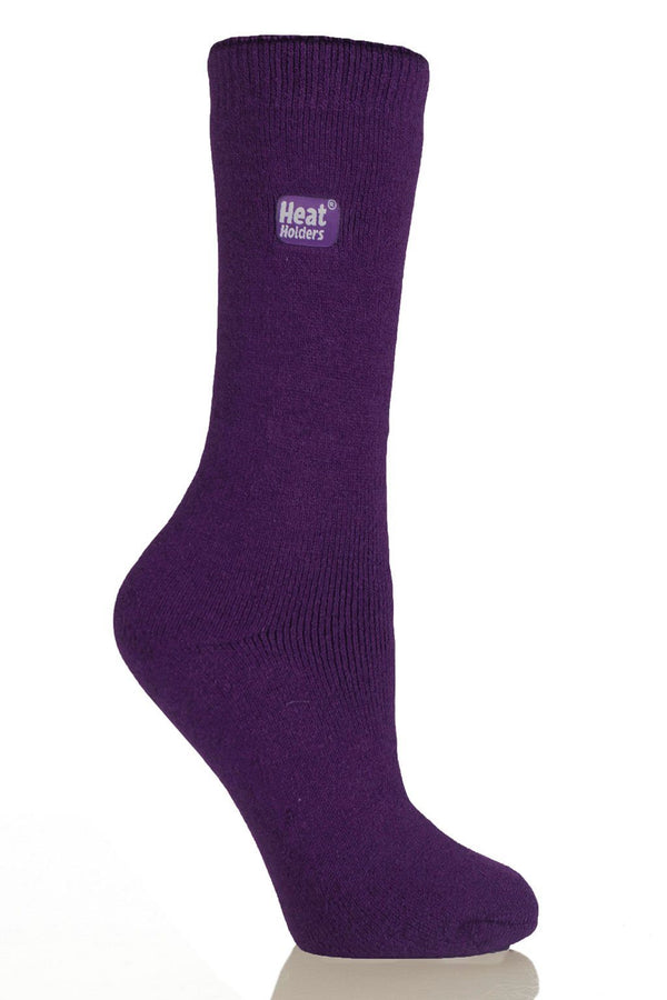 Men's Insulated Thermal Socks by Polar Extreme® (3-Pair) - Pick Your Plum