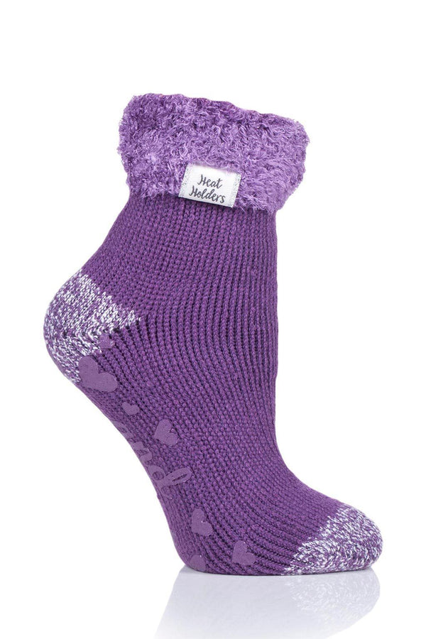 DICUIRD Womens Cozy&Warm Slipper Socks with Grippers-House